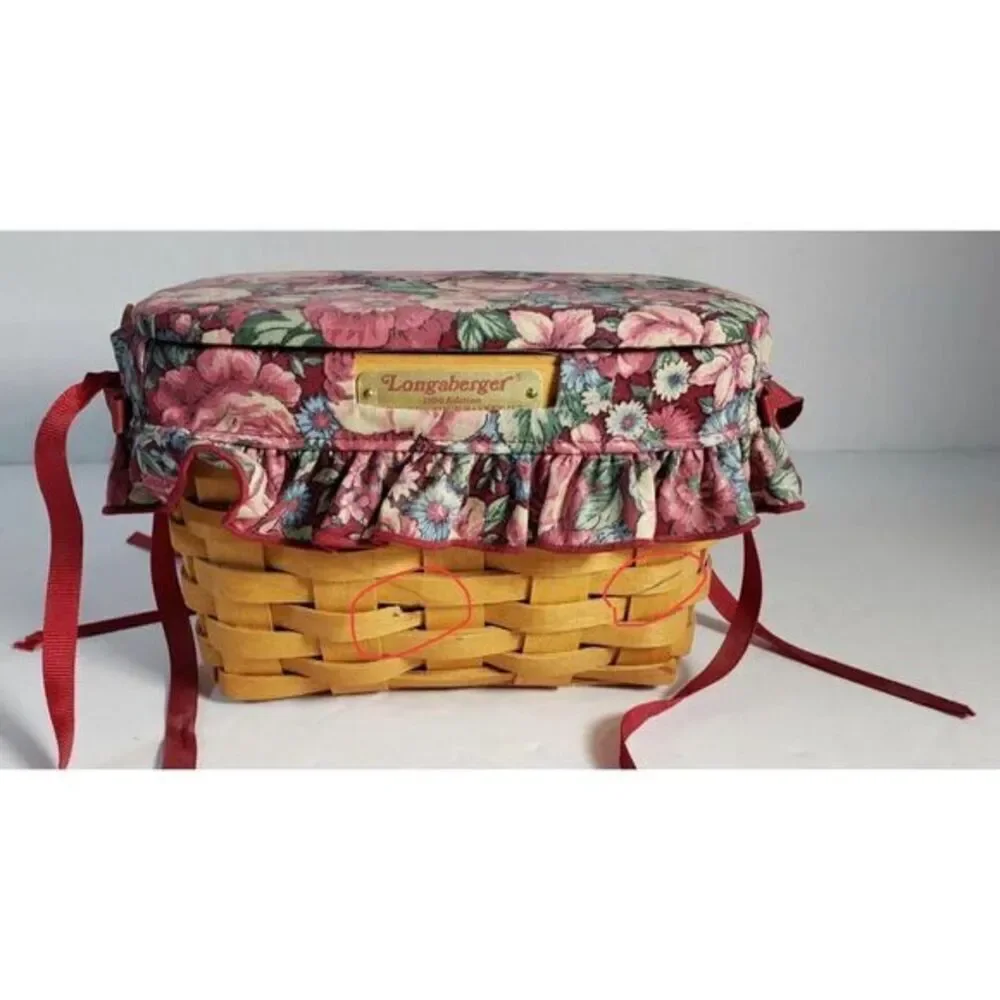 Vintage Longaberger‎ Basket 1996 Edition Dresden Tour Basket II